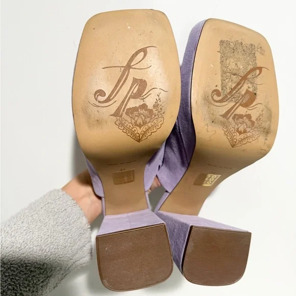FP Movement by Free People Lavender Platform Heels 41